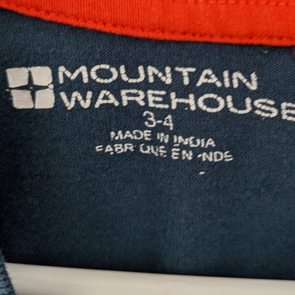 Grey/blue short sleeved t-shirt with airplanes - Picture 2 of 2